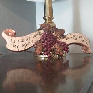 Decorative plaque by Home Interiors